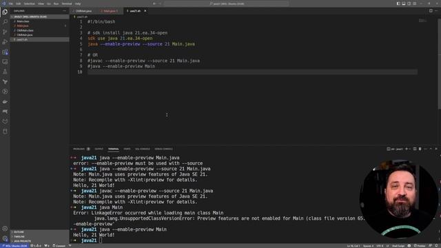 Java 21 Hello World | Java 21 New Features смотреть онлайн