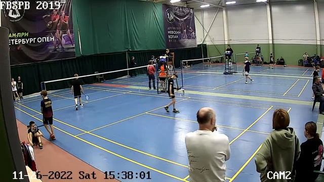 Детская лига «Невский волан» 4 этап, 26.11.2022, корт №4 смотреть онлайн