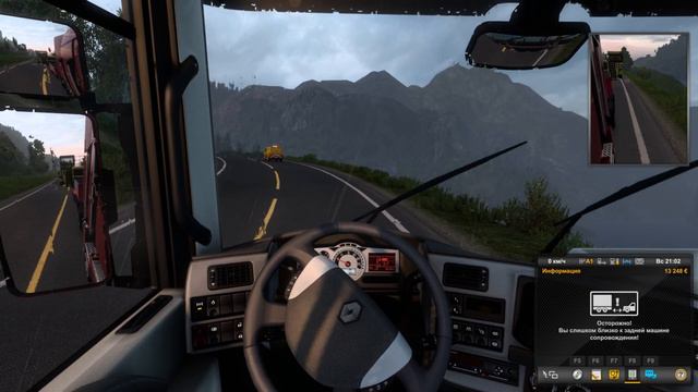 Euro Truck Simulator 2, ну как так прорабатывать маршрут то?? смотреть онлайн