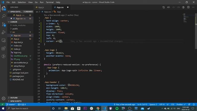 How To Make Custom Cursors In ReactJS смотреть онлайн