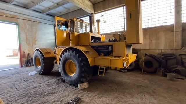 Трактор КИРОВЕЦ после ремонта рулевой смотреть онлайн