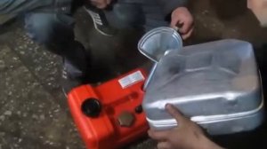 Четырехтактный лодочный мотор Suzuki DF9.9AS (первый запуск)