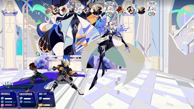 Cris Tales - Defeat Time Empress, Boss Fight walkthrough смотреть онлайн