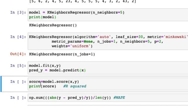 kNN Regression in Python - Data Science with Python смотреть онлайн