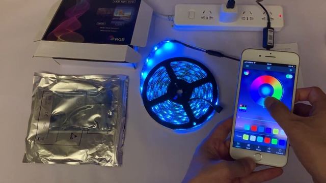 Cómo Utilizar La Aplicación De Control USB Bluetooth LED Strip Lights 