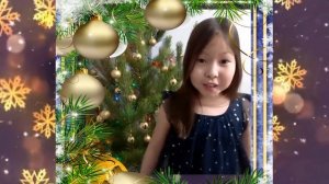 Козыбаева Адина  "Замела метелица город мой" Слова и музыка А.А. Пряжникова