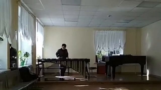 Этюд-каприс «Винегрет» Г. Черненко (маримба)