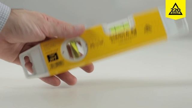 Уровень пузырьковый STABILA 02199 тип 70T 250мм, 2 глазка