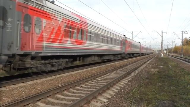 Электровоз ЧС7-321 (ТЧЭ-1) со скорым поездом "Россия" №001Э Владивосток - Москва. смотреть онлайн