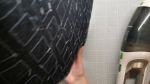 Клатч из старых джинсов в технике синель