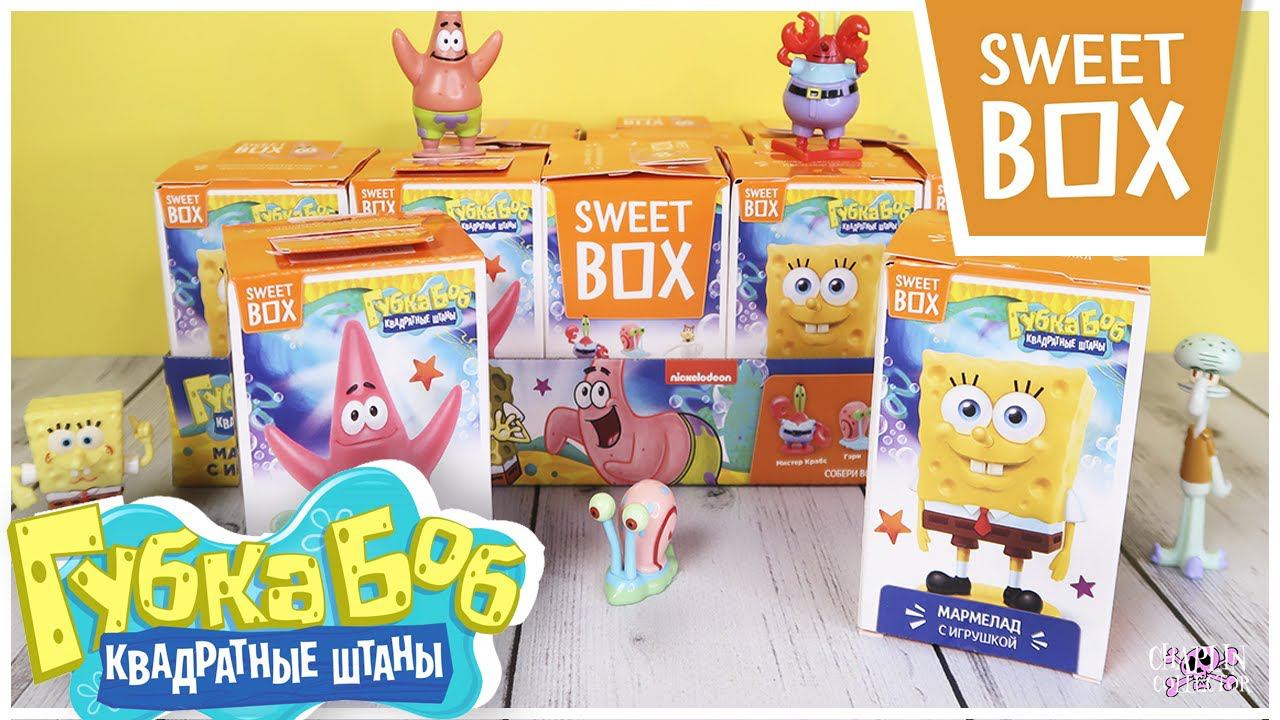 Губка БОБ в Sweet Box | НОВИНКА 2021| SpongeBob Квадратные штаны от Свит бокс Спанч Боб смотреть онлайн