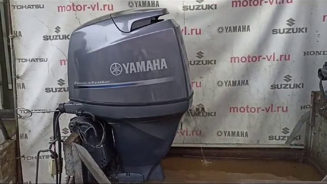 Yamaha F80 EFI. Запуск двигателя. смотреть онлайн