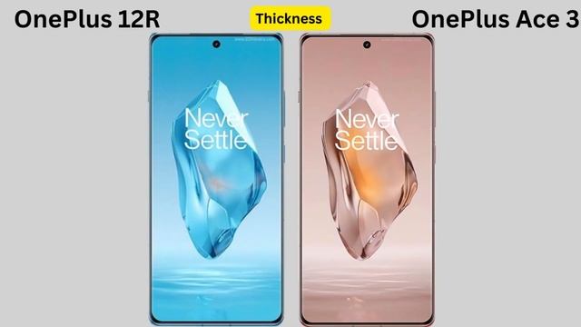 OnePlus 12R Vs OnePlus Ace 3
