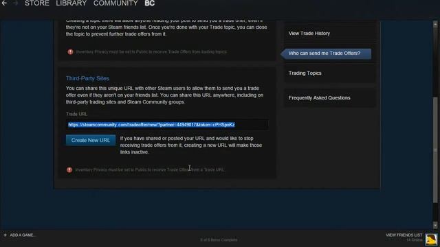 Steam How To Find Your Trade URL 2016 - CS:GO Dota 2 TF2 Trade Link Steam