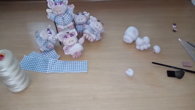 Символ 2019. Майстерклас. Поросятко з капрону! Творіть із задоволенням!!! смотреть онлайн