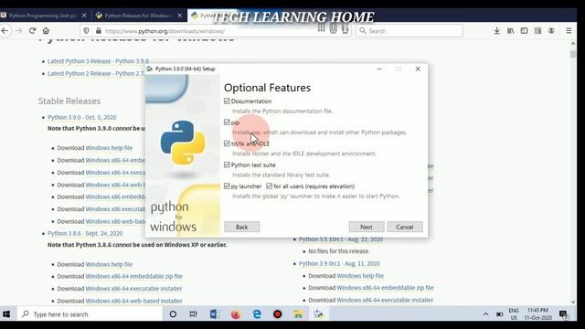 2. Python 3.9.0 Installation for Windows смотреть онлайн
