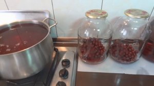 ВИШНЕВЫЙ КОМПОТ НА ЗИМУ! Самый ПРОСТОЙ рецепт!