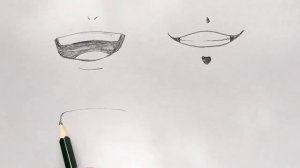how to draw mouth  how to draw anime mouth
