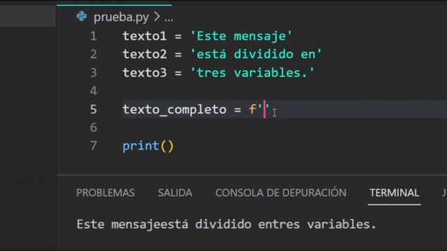 El FORMATEO de STRINGS (string format) - Python en 1 minuto CP7 смотреть онлайн