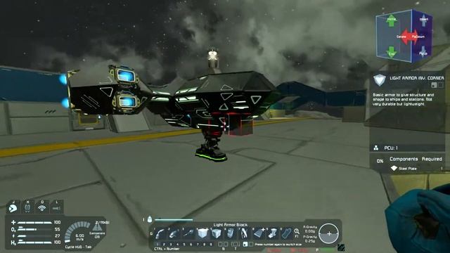 How to Paint Blocks in Space Engineers смотреть онлайн