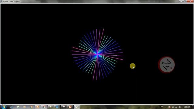 WRITE A PROGRAM TO TWINKLINK STAR LIGHT DESIGN USING PYTHON TURTLE #pythonprogramming #python смотреть онлайн