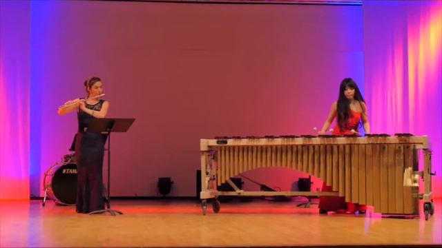 Piazzolla - Tango Suite #marimba #flute смотреть онлайн