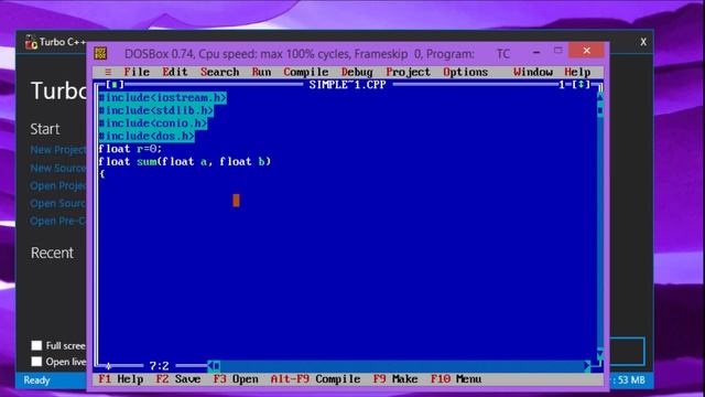 The simple windows calculator... смотреть онлайн