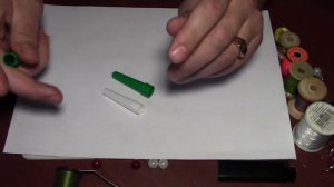 Бобинодержатель своими руками для вязания мушек за две минуты.