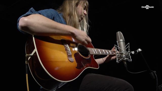 Gibson Songwriter Cutaway 2019, Rosewood Burst | Gear4music demo смотреть онлайн