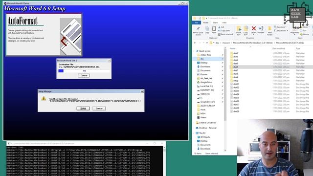 Easily run 16 bit apps in Windows 10/11 with WineVDM (no VM!) смотреть онлайн
