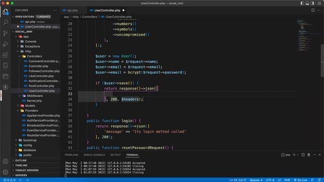 Registration | Laravel APIs Development смотреть онлайн