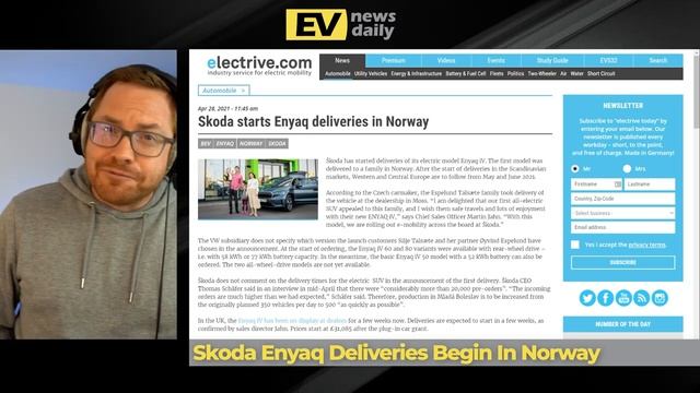 VW ID.4 GTX - Sporty or Not? | Plus Today's EV News | 29th Apr 2021 смотреть онлайн