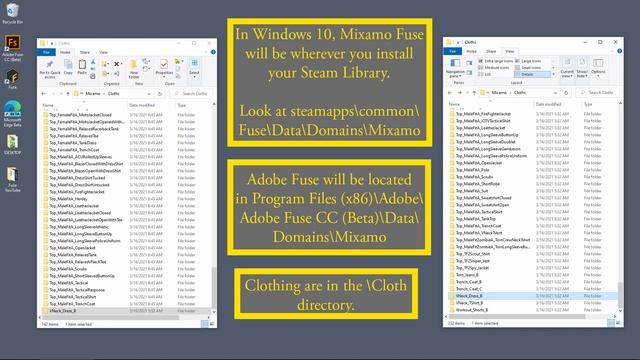 Devlog 1: Installing in 2021 Adobe Fuse CC vs Mixamo Fuse смотреть онлайн