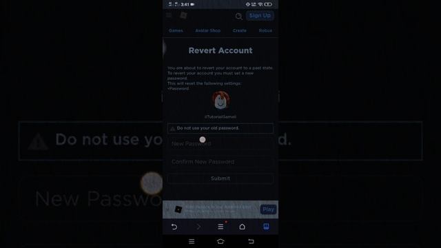 how to revert account tutorial -roblox смотреть онлайн