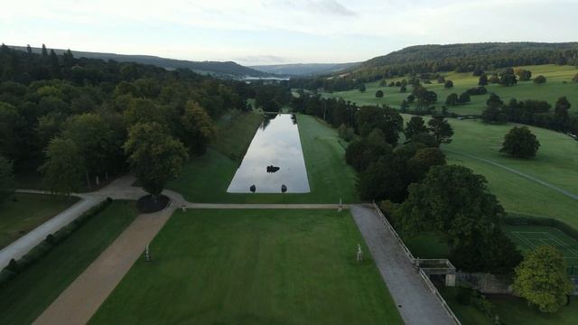 Chatsworth House Estate, Derbyshire By DJI Mavic Air 2 Drone. смотреть онлайн