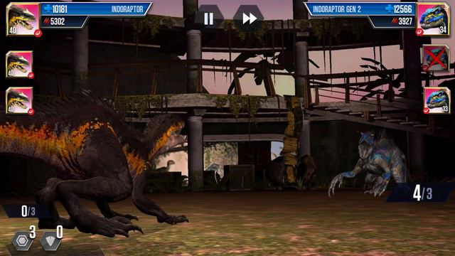 TOP VIP HERBIVORES VS CARNIVORES | JURASSIC WORLD THE GAME смотреть онлайн