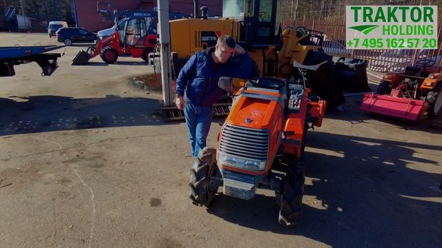 РАБОТА БОРТОВОГО КОМПЬЮТЕРА В ЯПОНСКОМ ТРАКТОРЕ. КУБОТА В ИДЕАЛЕ. ОБЗОР KUBOTA ASTE A-17 смотреть онлайн