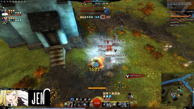 GW2 - WvW Roaming Rifle Celestial Scrapper - Guild Wars 2 Build - Engineer Gameplay End Of Dragons