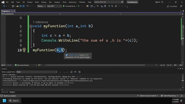 15 function parameter in c# | return type in function | what is function parameter in c#? смотреть онлайн