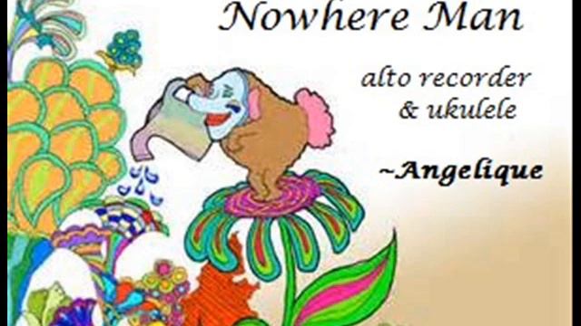 Nowhere Man - alto recorder & ukulele смотреть онлайн