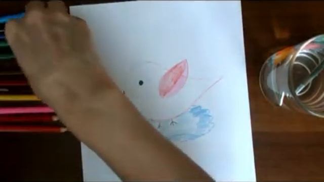 Уроки рисования. ПТИЧКА-НЕВИЛИЧКА. Для детей 4-6 лет смотреть онлайн