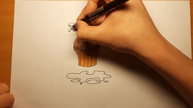 Как нарисовать КЕКС, рисунки для начинающих смотреть онлайн