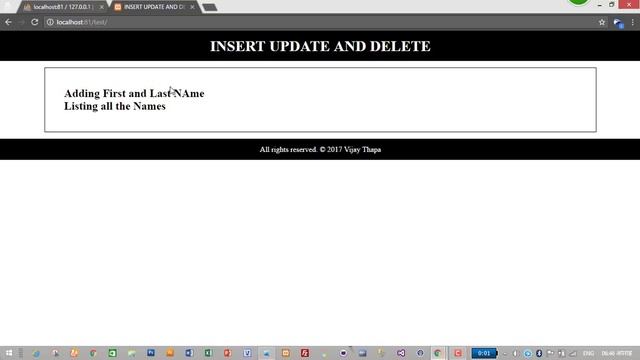 2. BASIC INSERT, UPDATE AND DELETE in PHP and MySQLi -- (Designing Form) смотреть онлайн