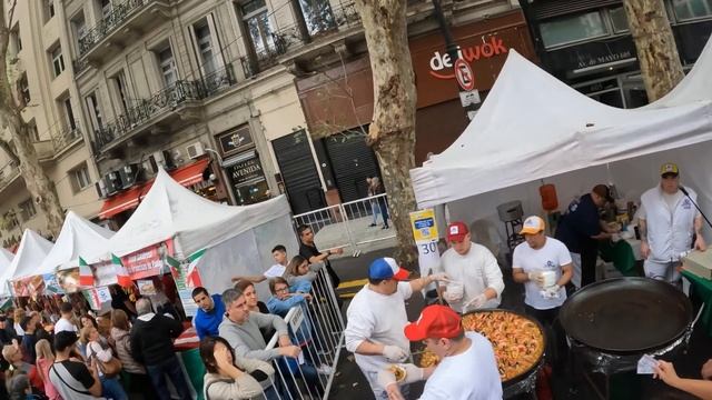 Как живет Буэнос Айрес с таким количеством иммигрантов! Фестиваль дружбы народов в Буэнос Айресе!