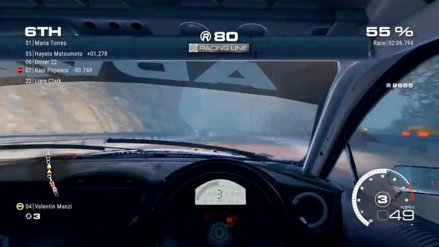 GRID Legends Gameplay Snow Race | GRID Legends Review смотреть онлайн