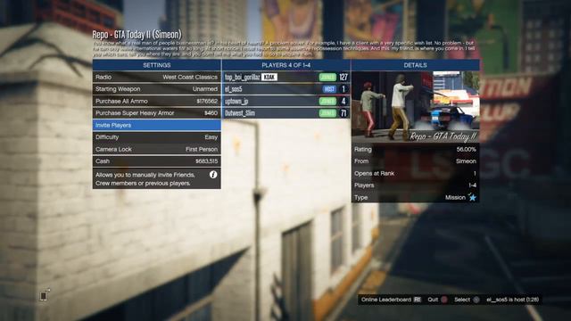 Gta 5 new bravado Gauntlet hellfire customize // and random ceo mission смотреть онлайн