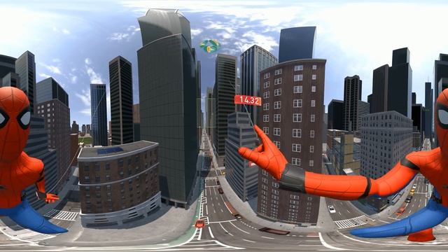 SPIDERMAN 360° VR video 3D Game (No Way Home Movie coming 2021) смотреть онлайн