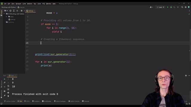 Advanced Python - Generators #01 смотреть онлайн