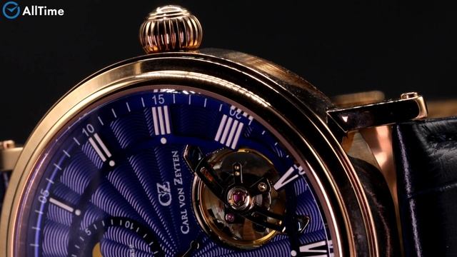 Обзор часов Carl von Zeyten CVZ0054RBSR. Механические наручные часы. Alltime смотреть онлайн