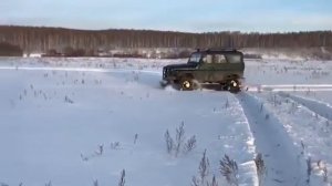 УАЗ-469 на гусеницах Stalker Track / motux.ru